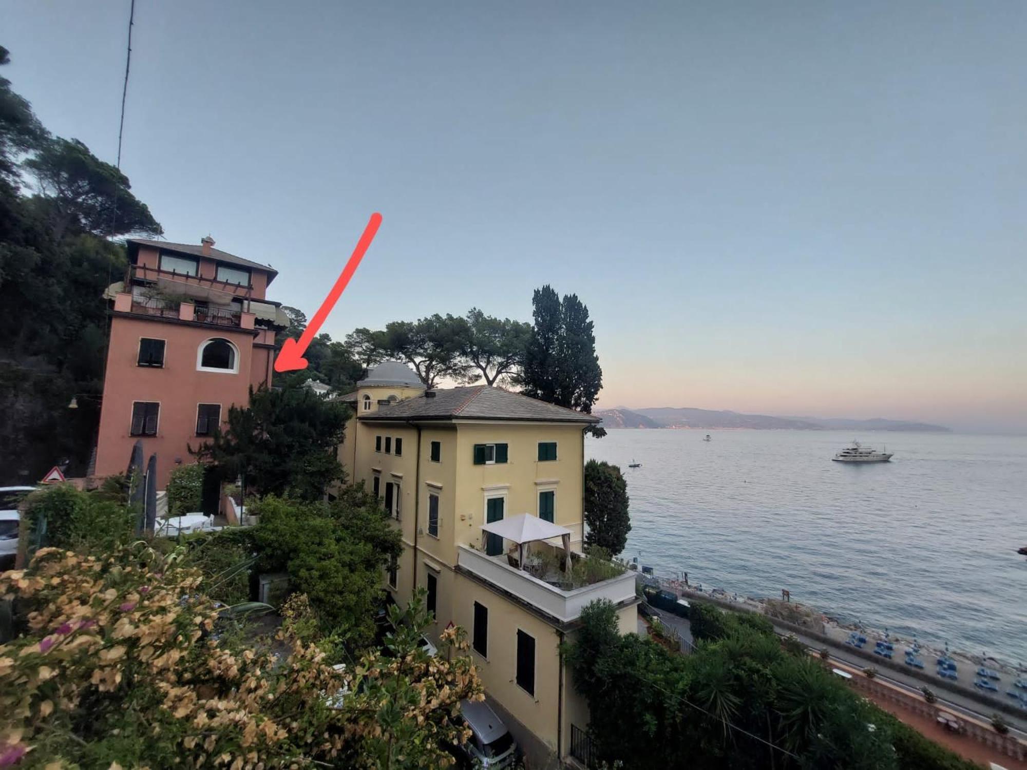 Portofino Seaview Apartment, 50 Meters From The Beach, Free Parking, Air Conditioning Paraggi Exterior photo